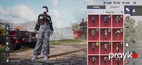 Pubg Mobile hesabı - Hesab səviyyəsi: 73 - Kolleksiyaçı səviyyəsi: 48