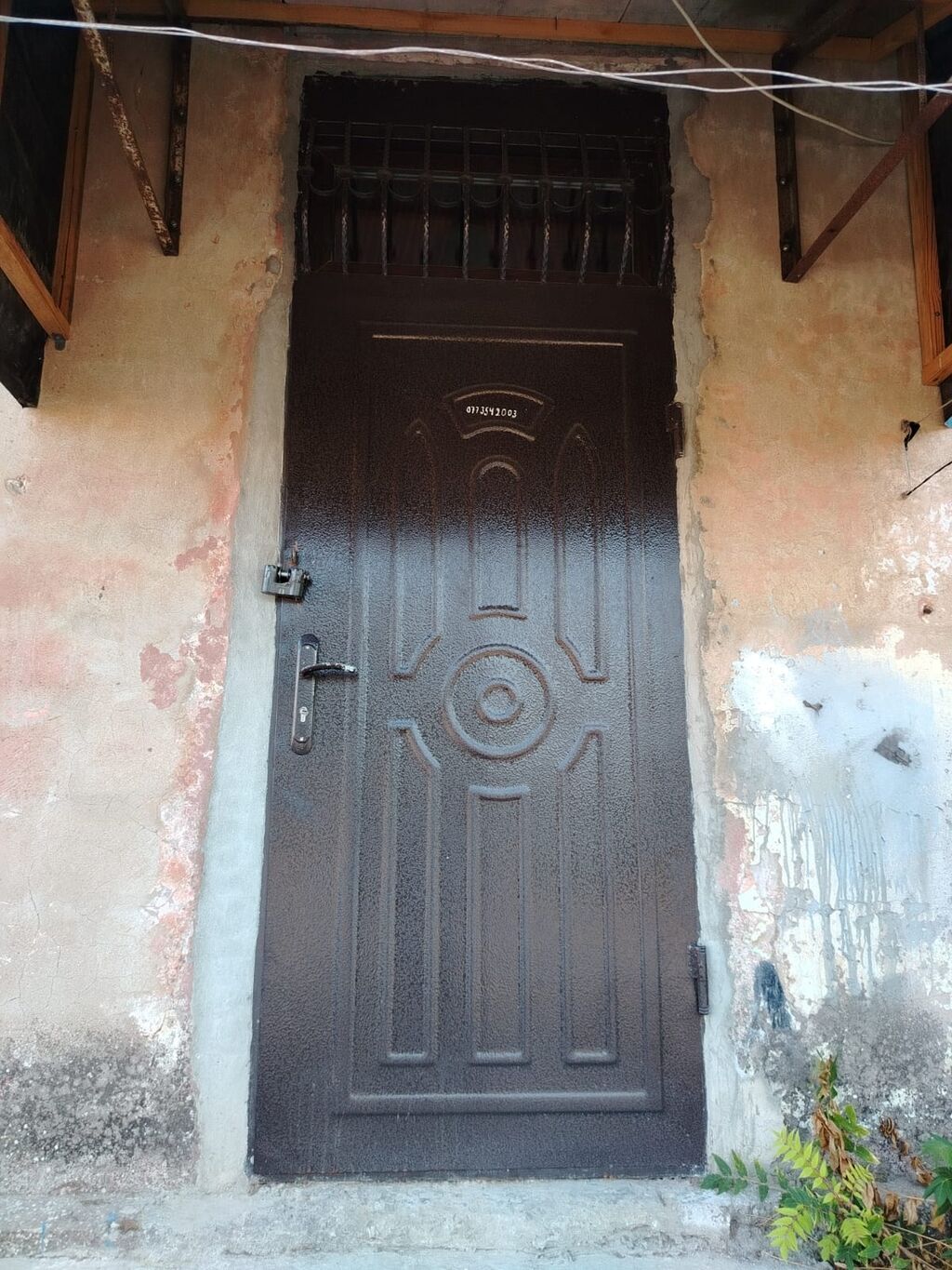 Dəmir giriş qapısı dəsti - Material: möhkəm metal/dəmir konstruksiya — Mallar, Digah (3)