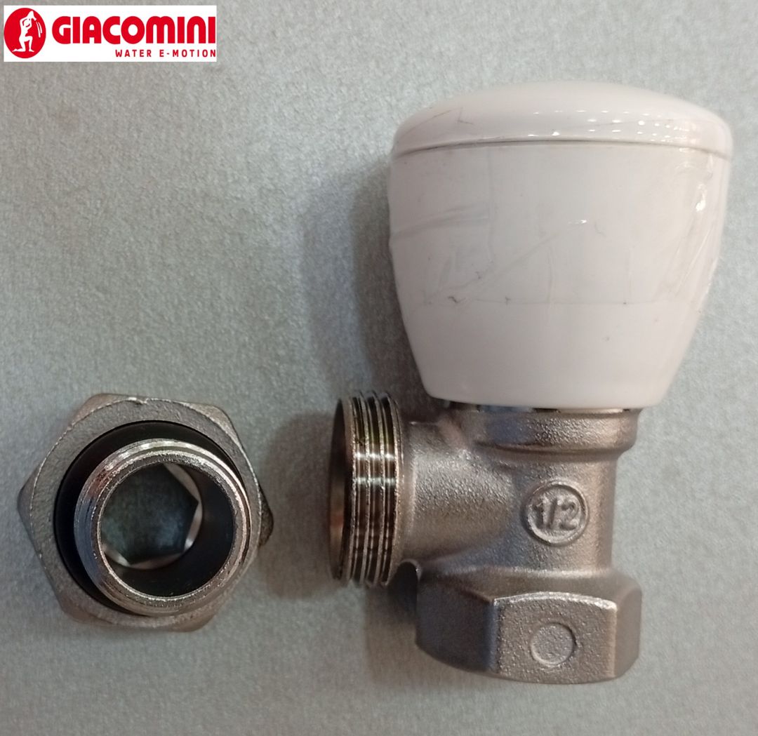 Ventil Radiator Köşə Giacomini — Kranlar və mıxaçlar, Bakı (5)