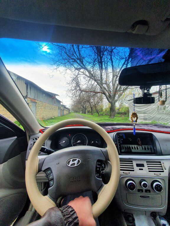 Hyundai Sonata, 2.4 L, 2004 il, 200 000 km — Avtomobillər, Zaqatala (5)