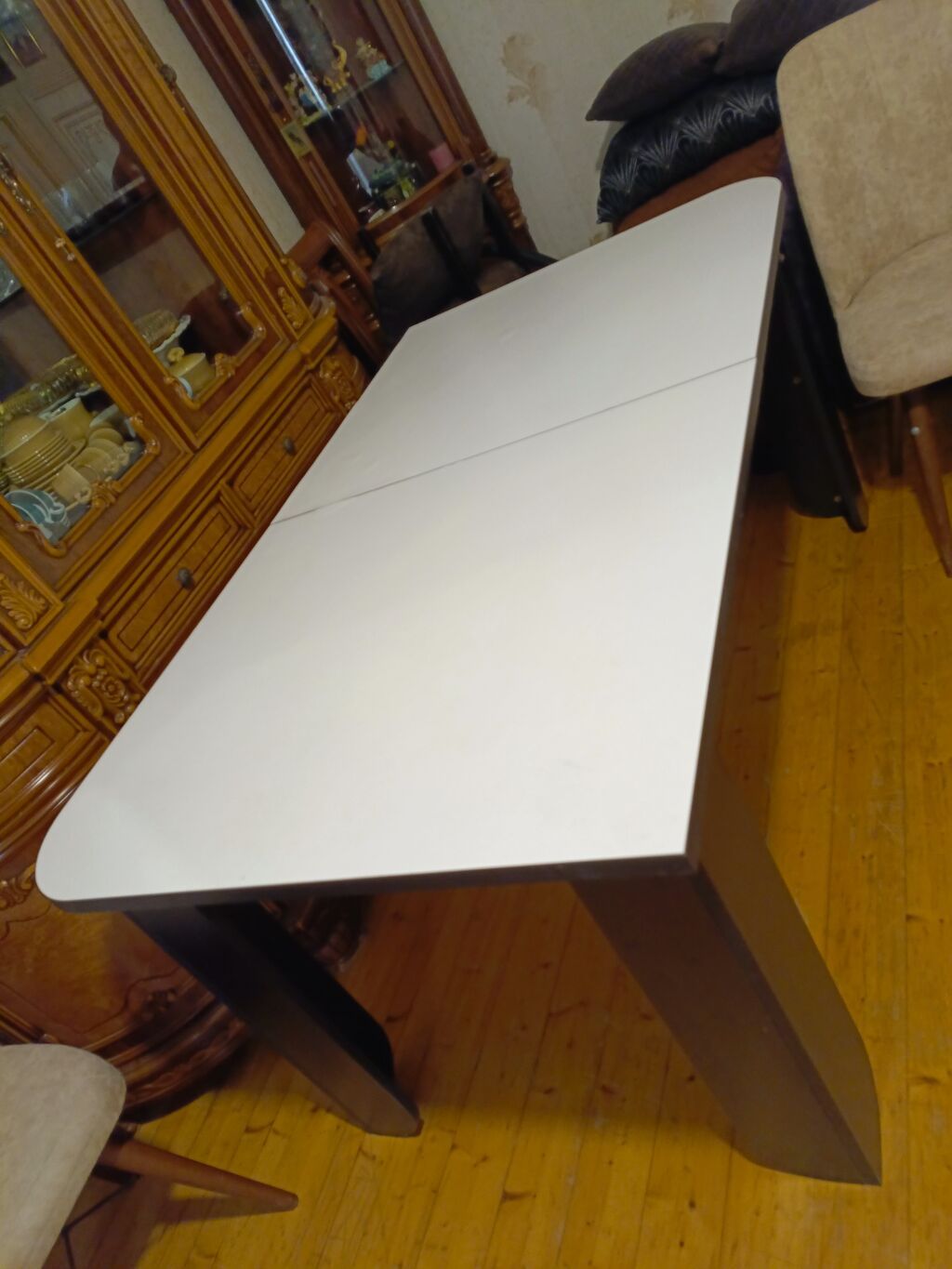 Mətbəx üçün, İşlənmiş, Açılan, Dördbucaq masa, 6 stul — Mebel, Bakı (8)