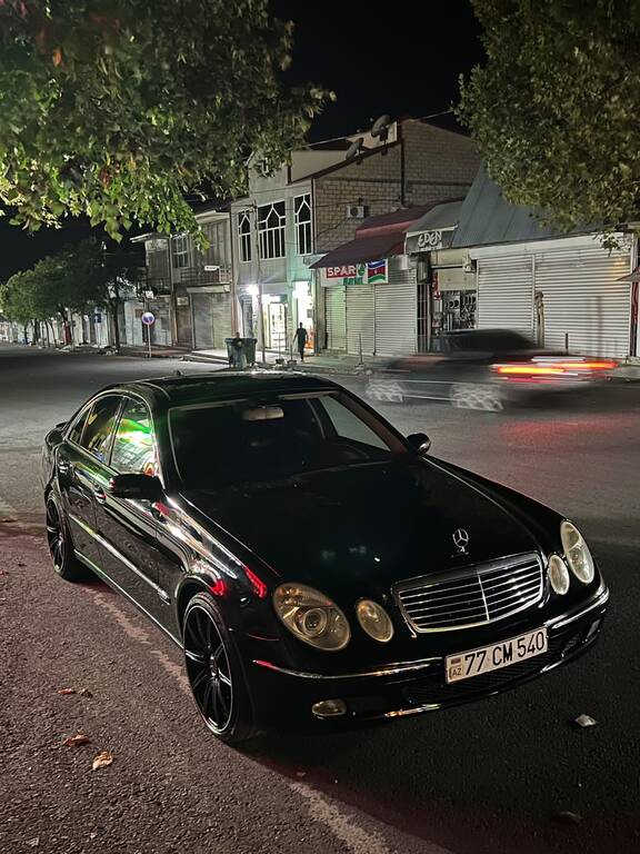 Mercedes E 240, 2.6 L, 2003 il, 325 000 km — Avtomobillər, Balakən (7)