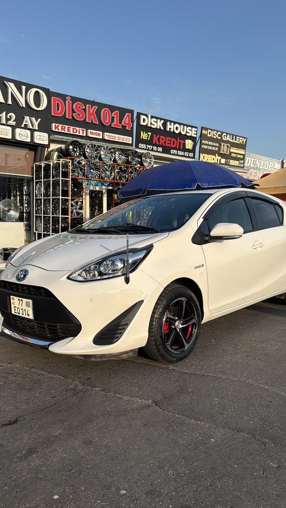 Toyota Aqua, 1.5 L, 0.87 kWh, 2019 il, 140 000 km — Avtomobillər, Bakı (12)