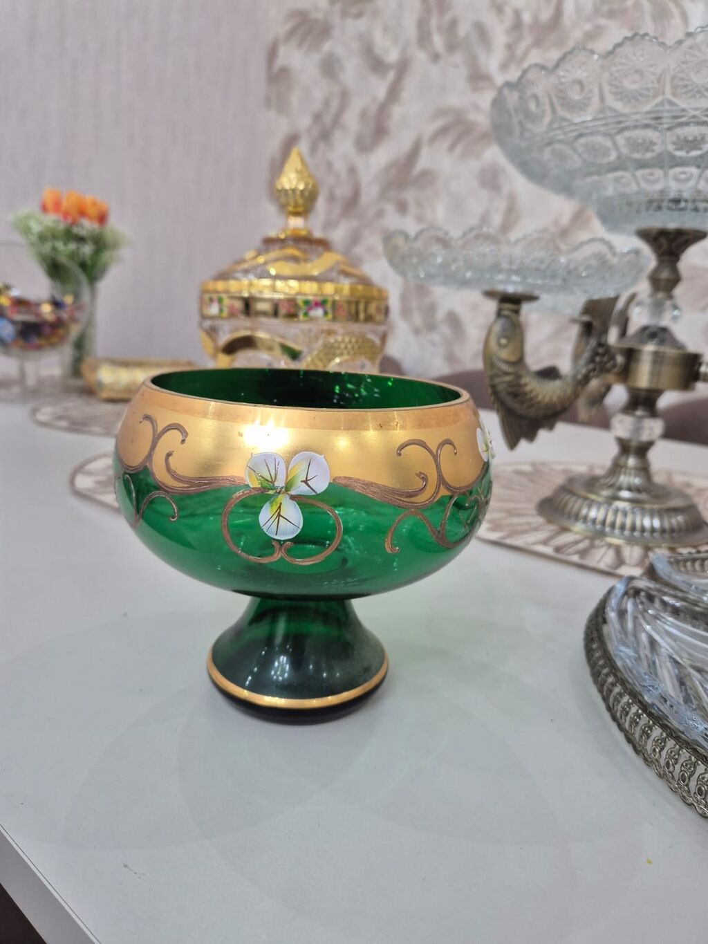 Masa üstü dekorativ qab dəsti birlikde qiymeti 100azn - 1 ədəd — Mallar, Bakı (7)