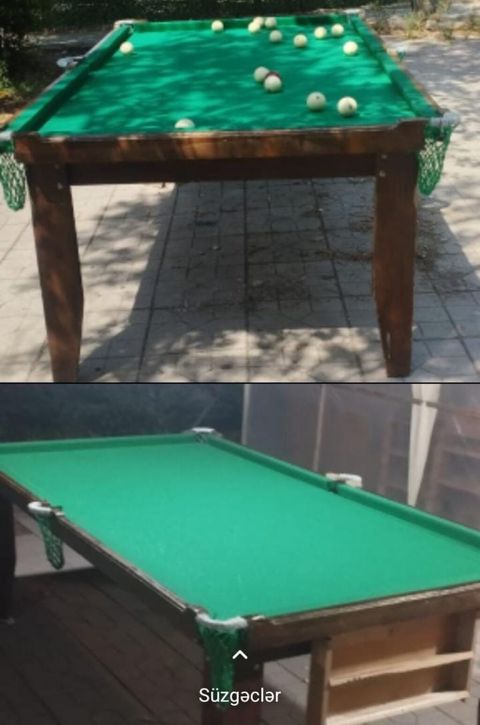 Bilyard satilir qiymət 380 man üstünde verilir 2 kir daşlar üçbucağı — Masazır