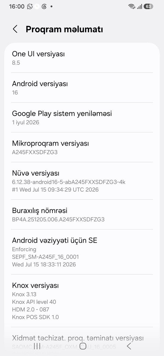 Samsung Galaxy A24 4G Blue Gradient 128GB/8GB — Smartfonlar, Bakı (3)