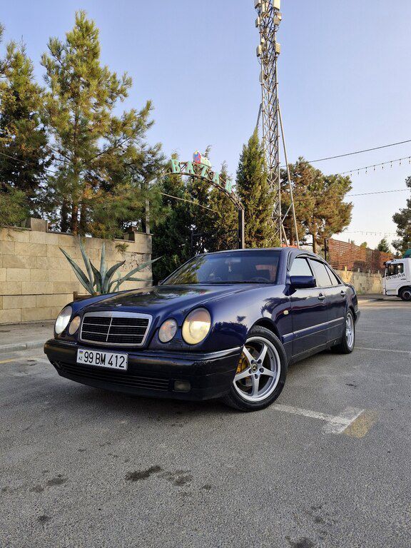Mercedes E 220, 2.2 L, 1999 il, 353 000 km — Avtomobillər, Şirvan (3)