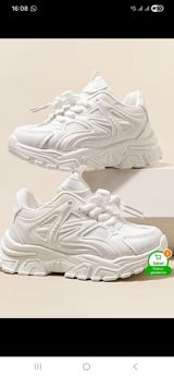 Rəng - Ağ Krossovkalar, Ölçü: 37, Uniseks — Sneakers