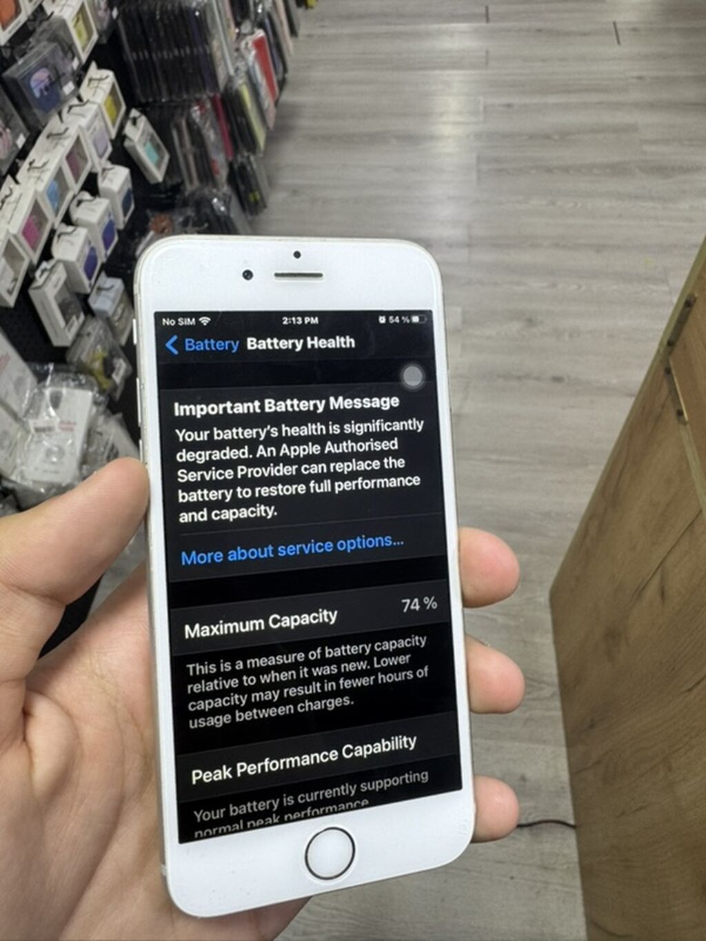 IPhone 6s, 16 GB, Gümüşü, Barmaq izi — Apple iPhone, Bakı (2)