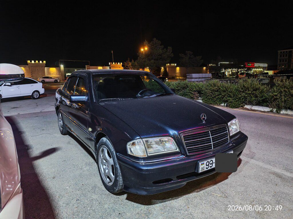 Mercedes C 200, 2.0 L, 1999 il, 338 528 km — Avtomobillər, Bakı (3)