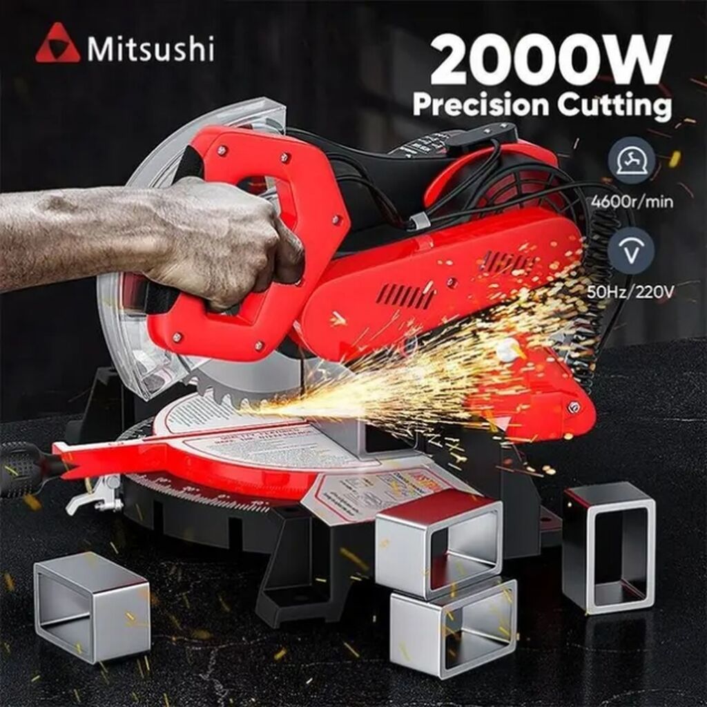 Mitsushi 2000W Gön Dəzgahı (Künc Kəsən) – dəqiq və güclü kəsim üçün — Alətlər, Digah (2)