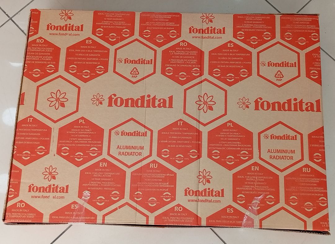 Radiator Seksiya Fondital Blitz B3 — İtaliya istehsalı — Radiatorlar, Bakı (7)