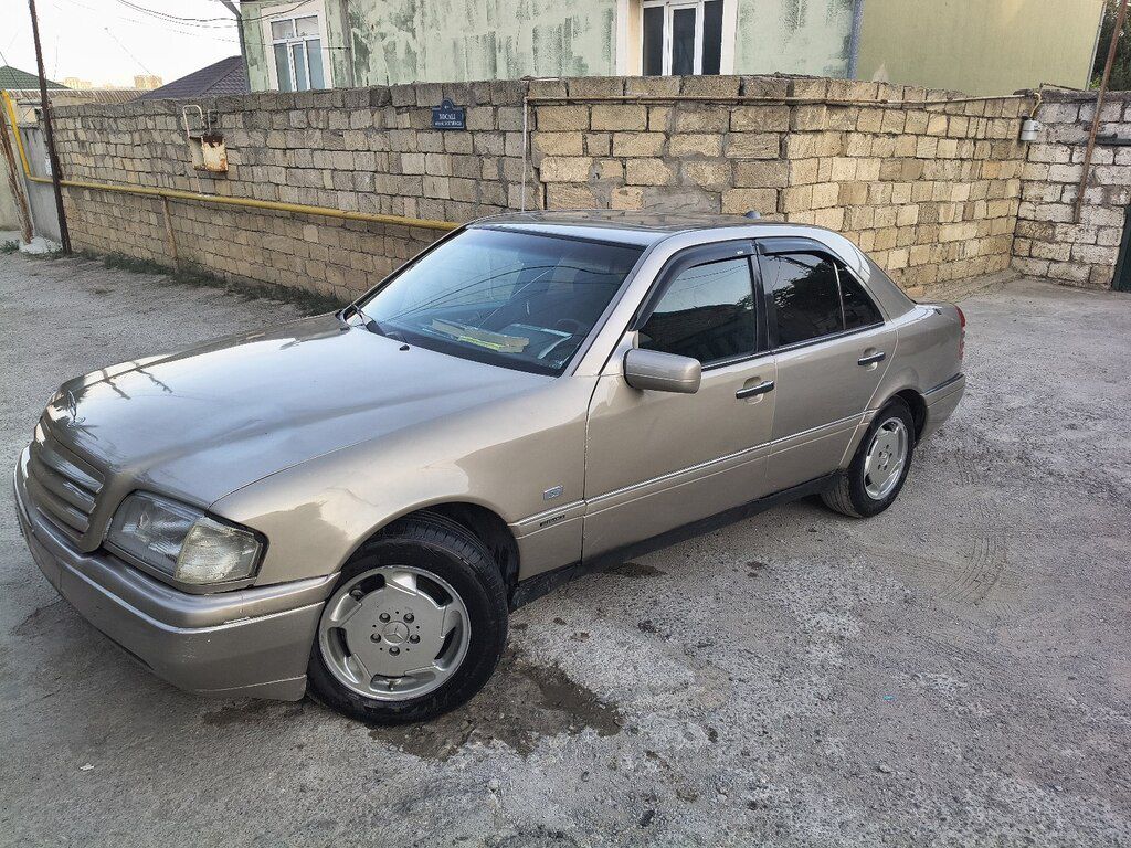 Mercedes C 220, 2.2 L, 1995 il, 420 000 km — Avtomobillər, Bakı (3)