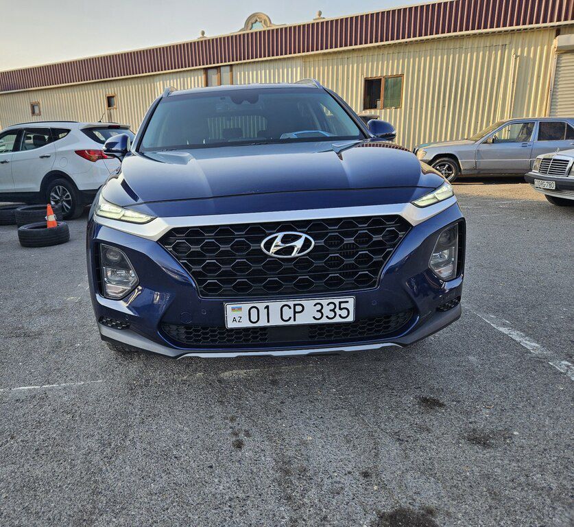 Hyundai Santa Fe, 2.0 L, 2019 il, 19 000 km — Avtomobillər, Bakı (4)