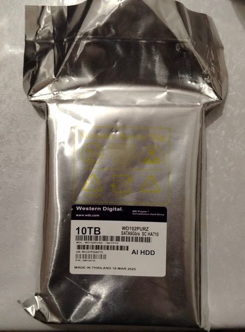 Western Digital 10TB HDD — Bakı