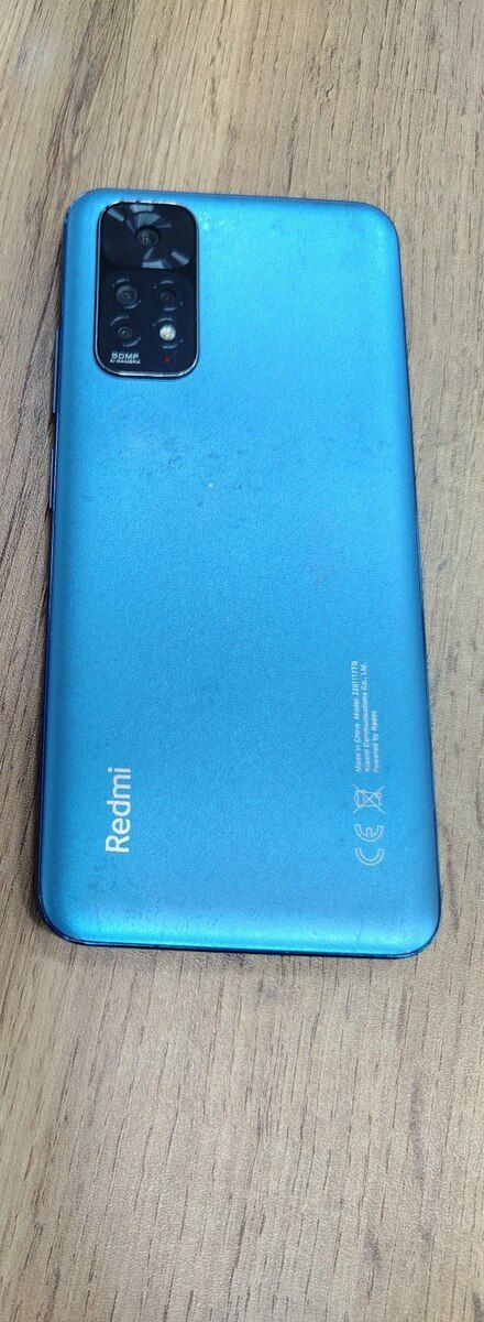 Xiaomi Redmi Note 11 Star Blue 128GB/6GB — Smartfonlar, Bakı (2)