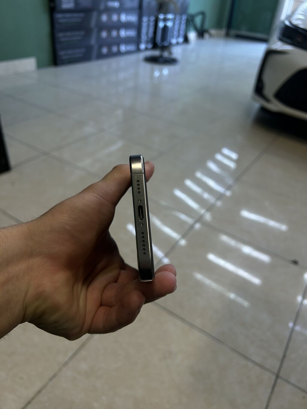 IPhone 16 Pro Max, 256 GB, Natural Titanium, Simsiz şarj, Face ID, Sənədlərlə — Apple iPhone, Bakı (6)