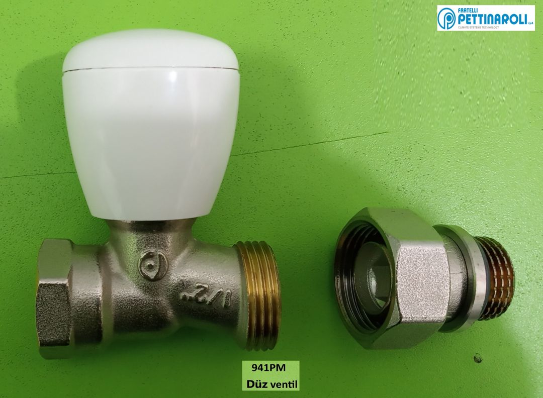 Ventil Radiator Düz Pettinaroli — Santexnika, Bakı (4)