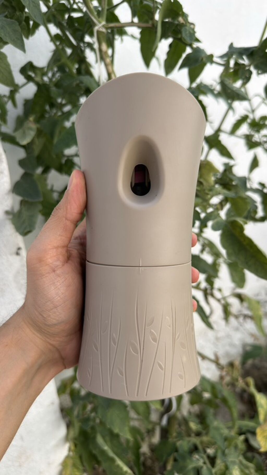 Avtomatik hava təravətləndirici dispenser - Rəng: bej - Dekor: alt — Mallar, Bakı (3)