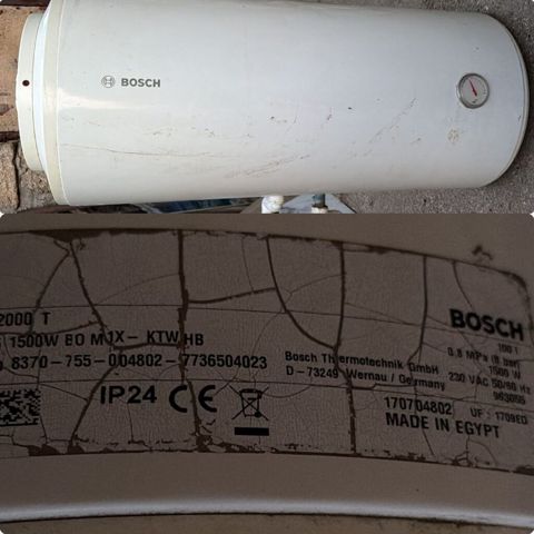Ariston 100lt. 120azn. bosch firması. Tam İşlekdir ünvan Pirallahı — Qobu