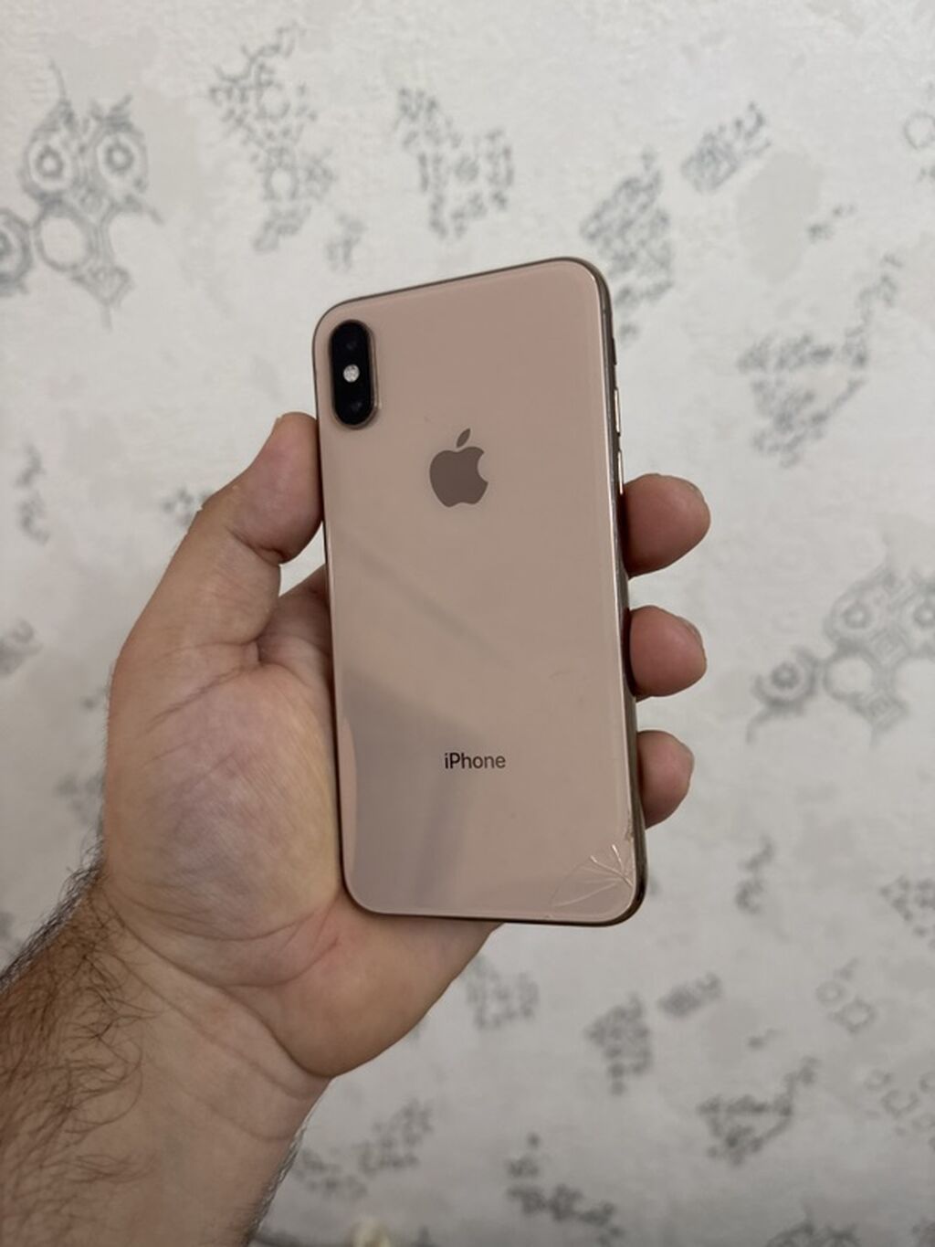 IPhone Xs, Qızılı, Qırıq — Apple iPhone, Bakı (2)