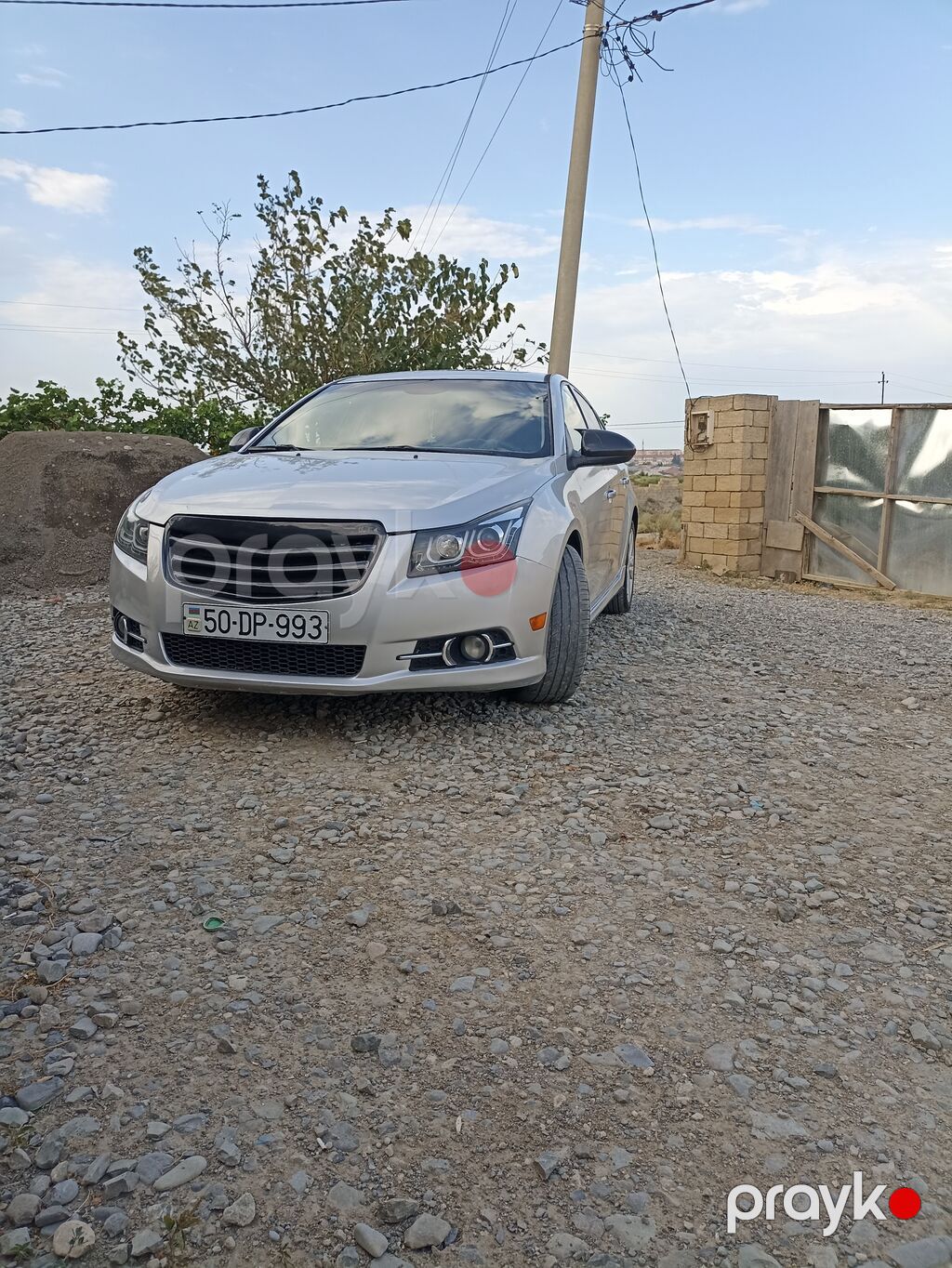 Chevrolet Cruze sedan – gümüş rəng - Kuzov: 4 qapılı sedan — Avto, Bakı (4)