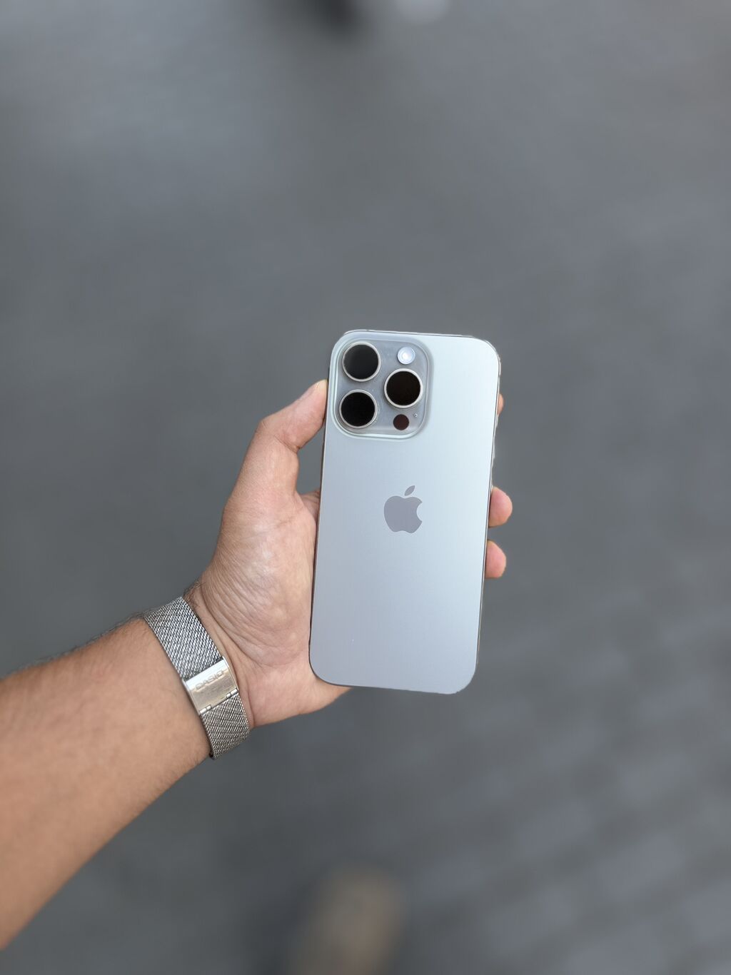 IPhone 16 Pro, 256 GB, Natural Titanium, Zəmanət, Face ID — Apple iPhone, Bakı