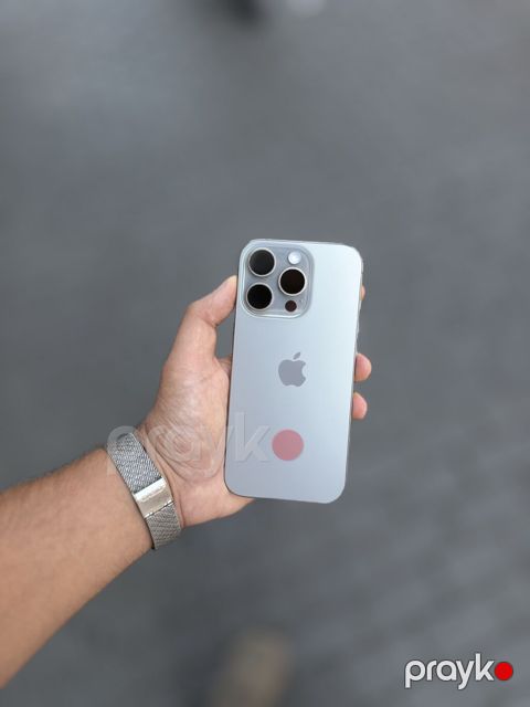 IPhone 16 Pro, 256 GB, Natural Titanium, Zəmanət, Face ID