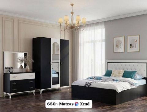 Yataq otağı dəsti – 650₼ (matras hədiyyə) Komplektin tərkibi — Bakı