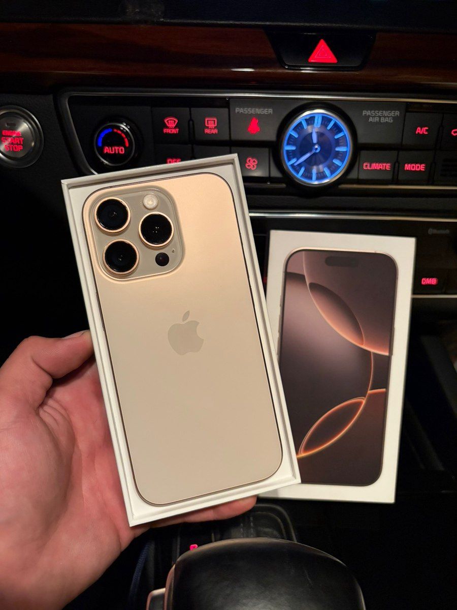 Apple iPhone 16 Pro Desert Titanium 128GB/8GB — Smartfonlar, Bakı