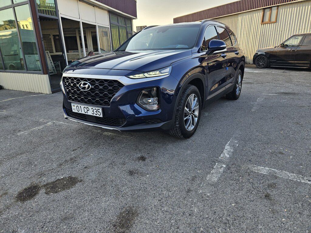 Hyundai Santa Fe, 2.0 L, 2019 il, 19 000 km — Avtomobillər, Bakı (2)