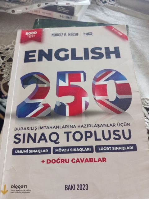Məhsul: “English 250 – Buraxılış imtahanlarına hazırlaşanlar üçün — Digah