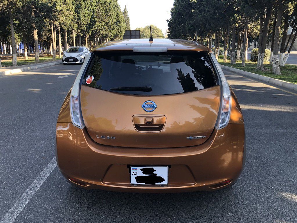 Nissan Leaf, 24 kWh, 2015 il, 41 700 km — Avtomobillər, Sumqayıt (11)