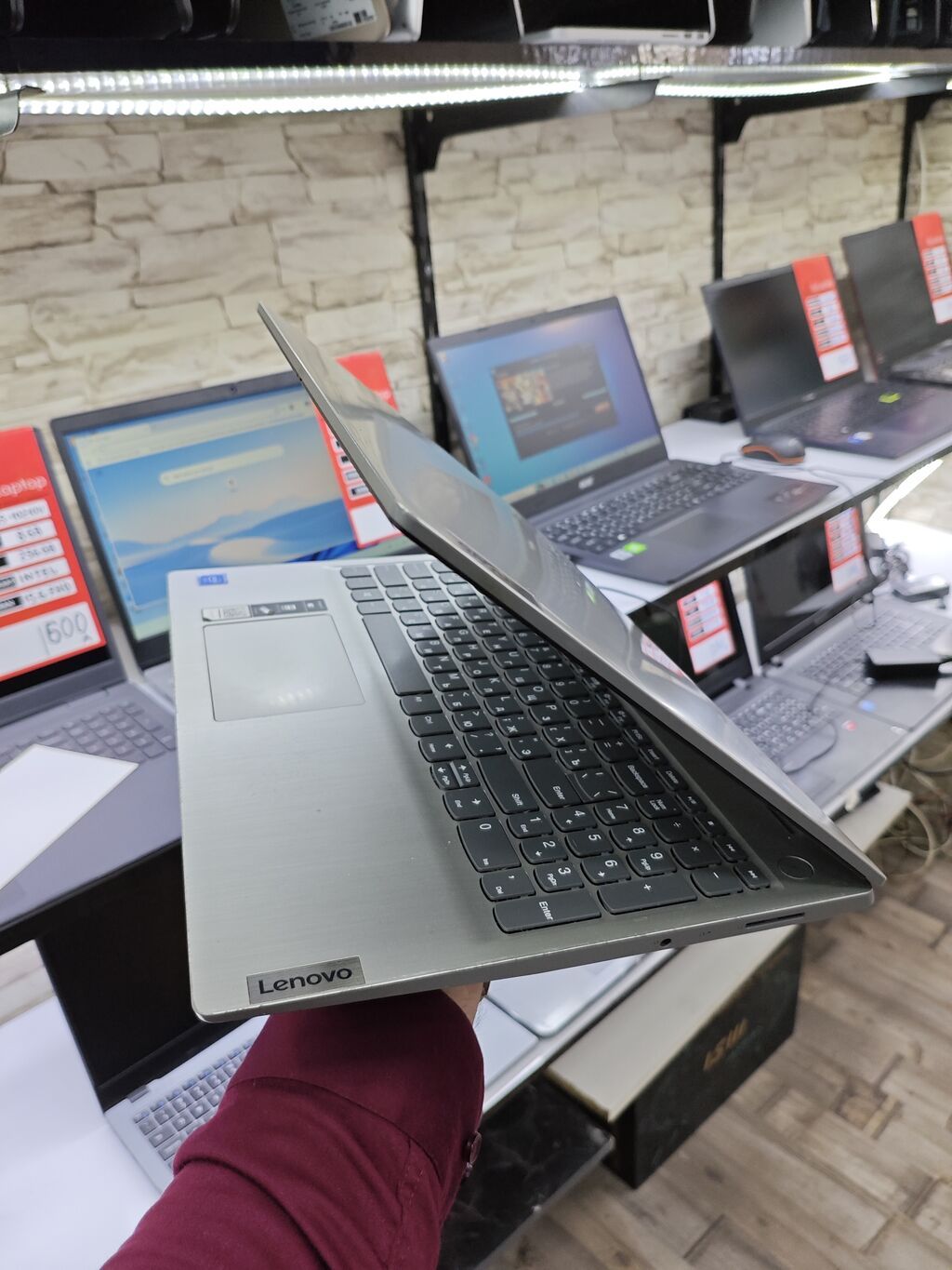 Lenovo 15.6" noutbuk - Prosessor: Intel Celeron N4120 - RAM: 4 GB — Lenovo, Bakı (2)
