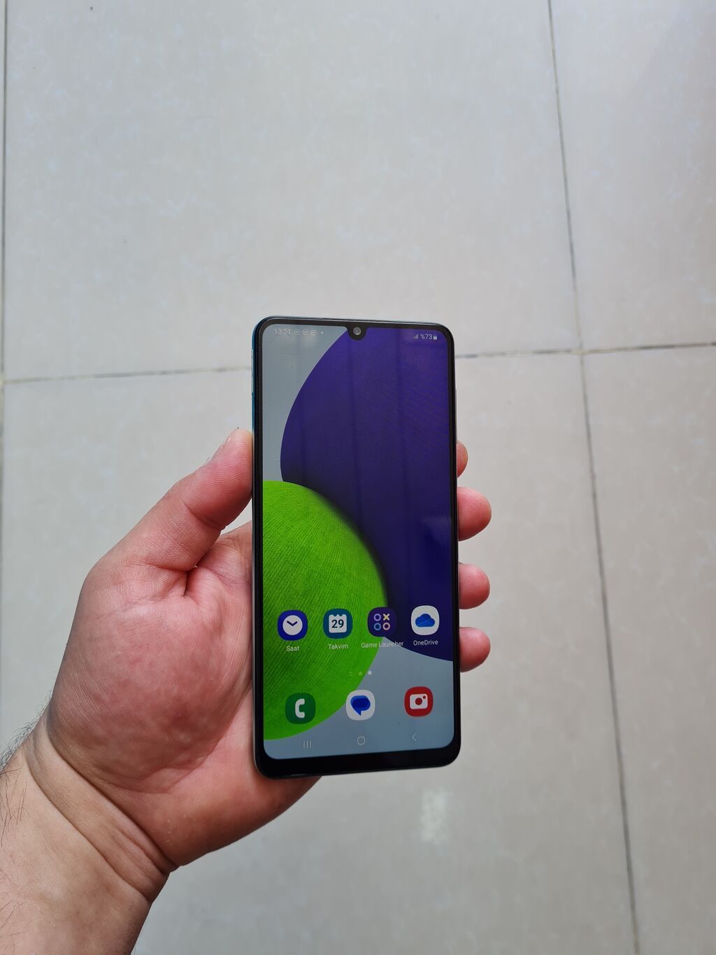 Samsung Galaxy A22, 64 GB, rəng - Mavi, İki sim kartlı — Samsung, Mingəçevir (5)