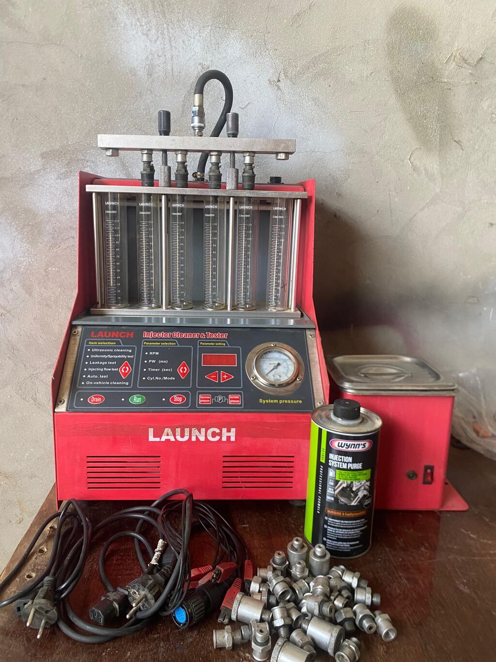 Launch Injector Cleaner & Tester – benzin injektorlarının — Mallar, Sabirabad