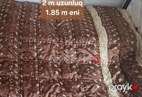 Müxtəlif ölçülərdə bir nece eded yorgan ve dosekler movcuddur. Az — Xırdalan