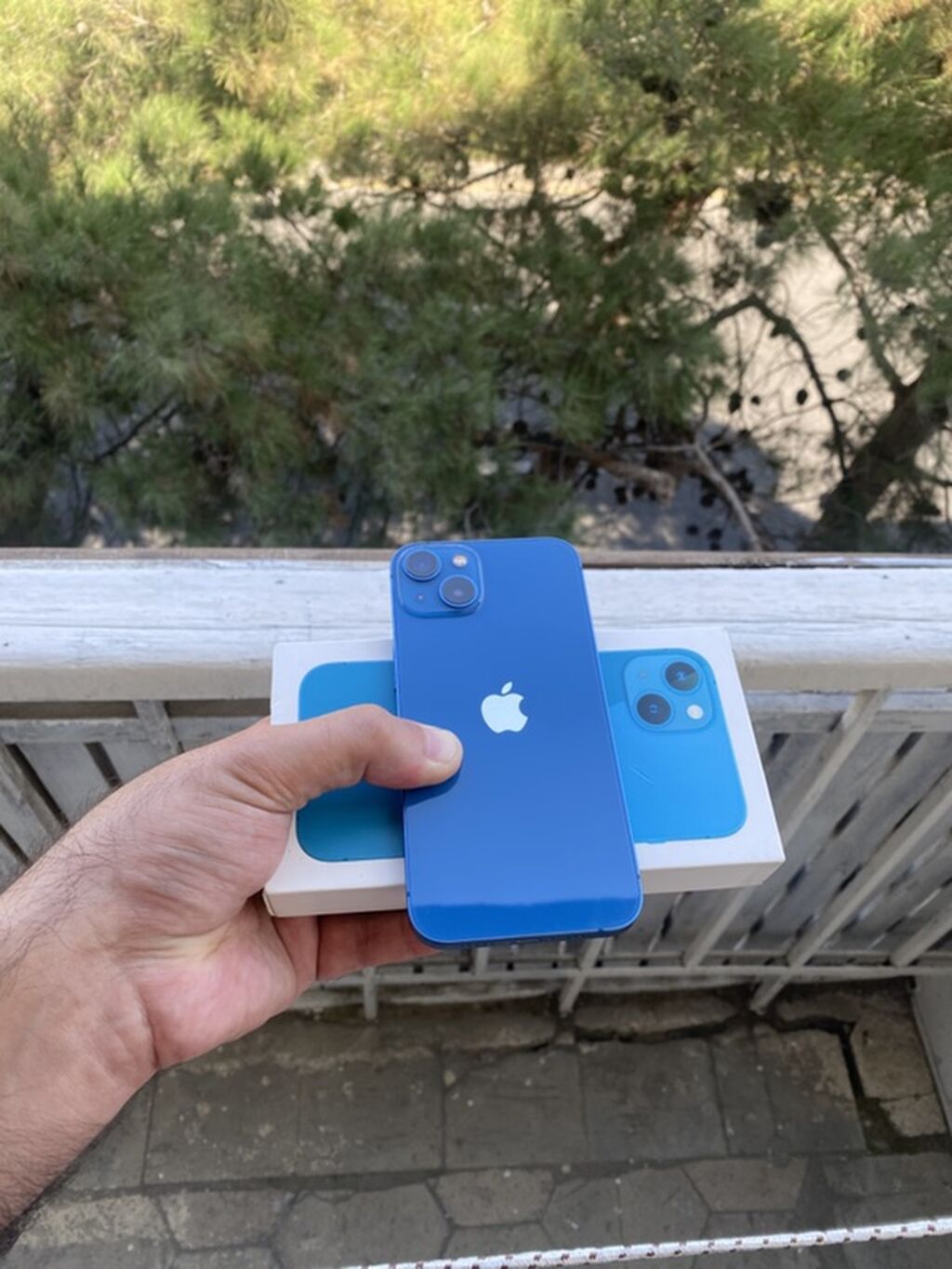 IPhone 13, 128 GB, Mavi, Face ID — Apple iPhone, Bakı (4)