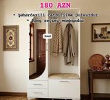 Dəhliz üçün şkaf-komod dəsti - Qiymət: 180 AZN (şəkildə göstərilib) — Мебель