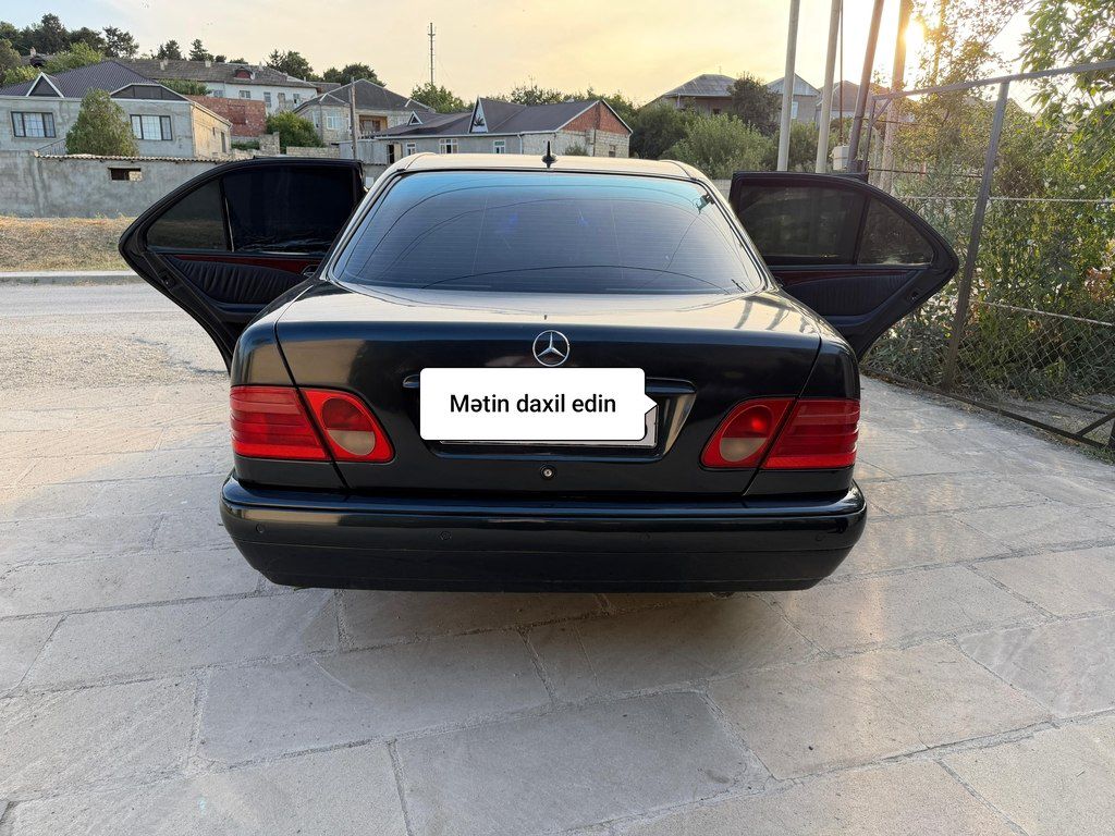 Mercedes E 240, 2.4 L, 1998 il, 294 671 km — Avtomobillər, Siyəzən (2)