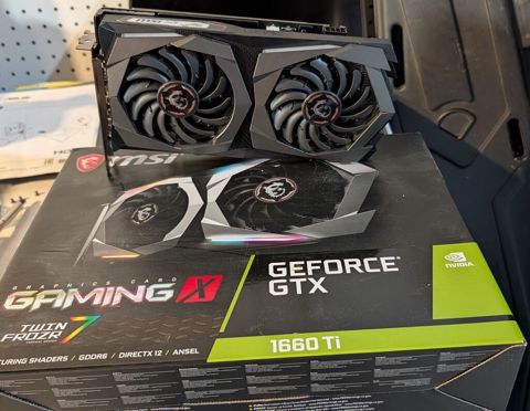 Videokart MSI GeForce GTX 1660 Ti, 6 GB, İşlənmiş — Digah