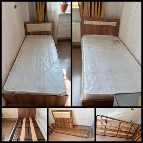 2 ədəd Çarpayi *qiymət Cütü 250 azn* İdeal vəziyyətdə Matras var — Bakı