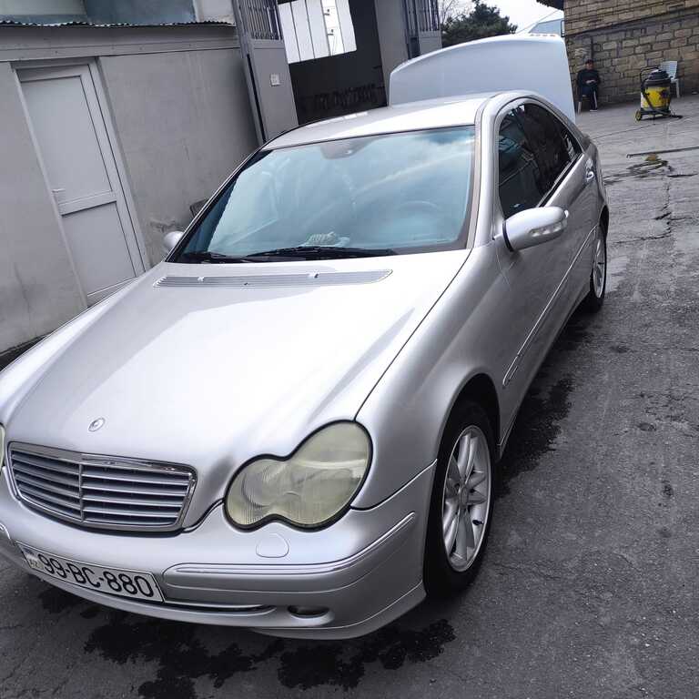 Mercedes C 200, 2.2 L, 2001 il, 111 000 km — Avtomobillər, Şəki (6)