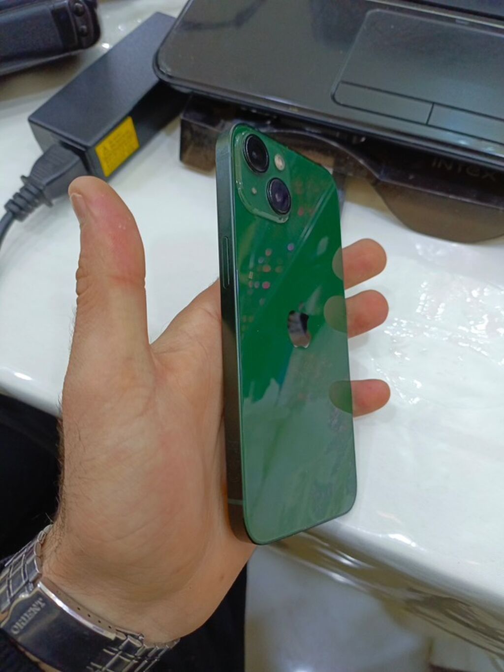 IPhone 13, Yaşıl — Apple iPhone, Gəncə (4)