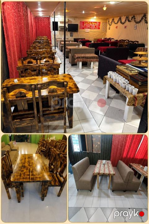 Pub,restoran,cay evi ucun 7 eded masa desti satilir Yenidir. Qiymet