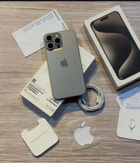 IPhone 15 Pro Max, 256 GB, Zəmanət, Face ID, Sənədlərlə — Bakı