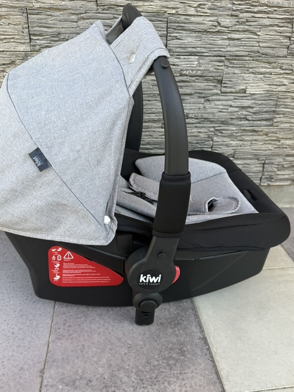 Kiwi Cityway körpə avtomobil oturacağı/daşıyıcısı - Yaş/çəki qrupu — Mallar, Xırdalan (5)