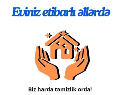 Təmizlik Ofislər, Mənzillər, Evlər Ümumi təmizlik — Bakı
