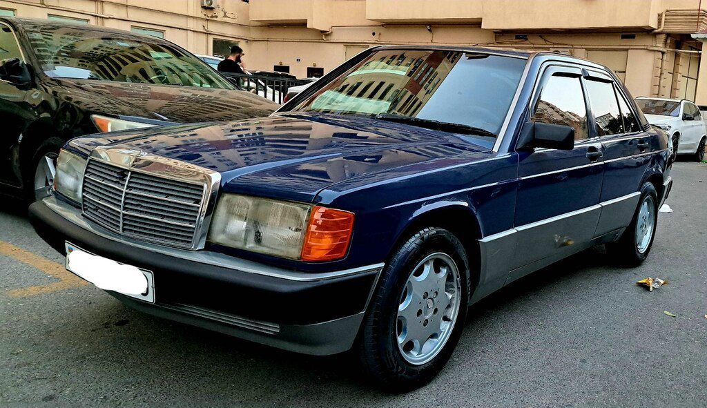 Mercedes 190, 2.0 L, 1990 il, 328 000 km — Avtomobillər, Bakı (2)