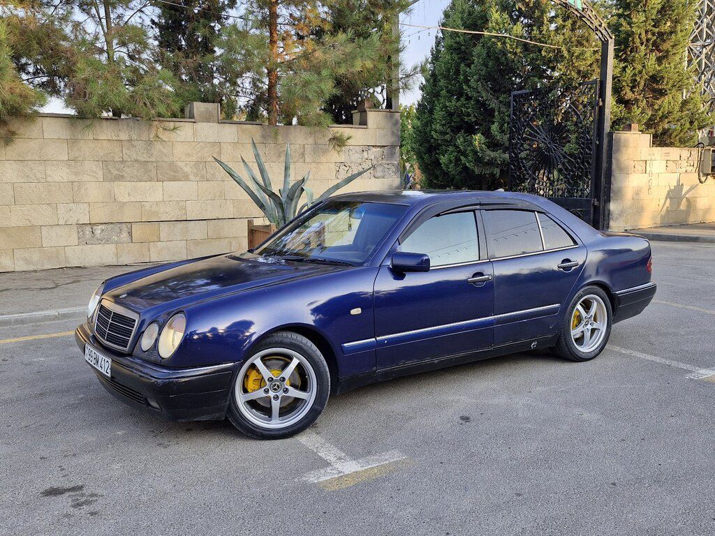 Mercedes E 220, 2.2 L, 1999 il, 353 000 km — Avtomobillər, Şirvan (8)